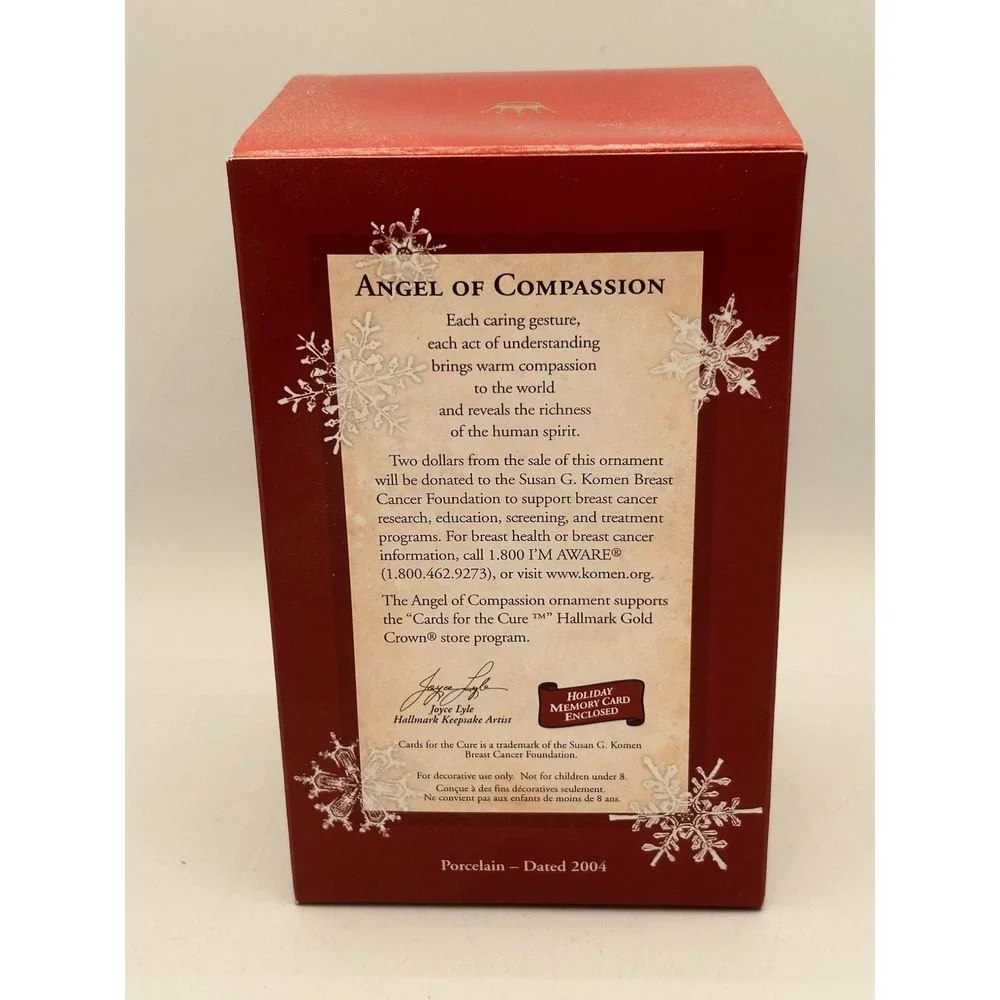 Hallmark Keepsake‎ Ornament - Angel Of Compassion 2004